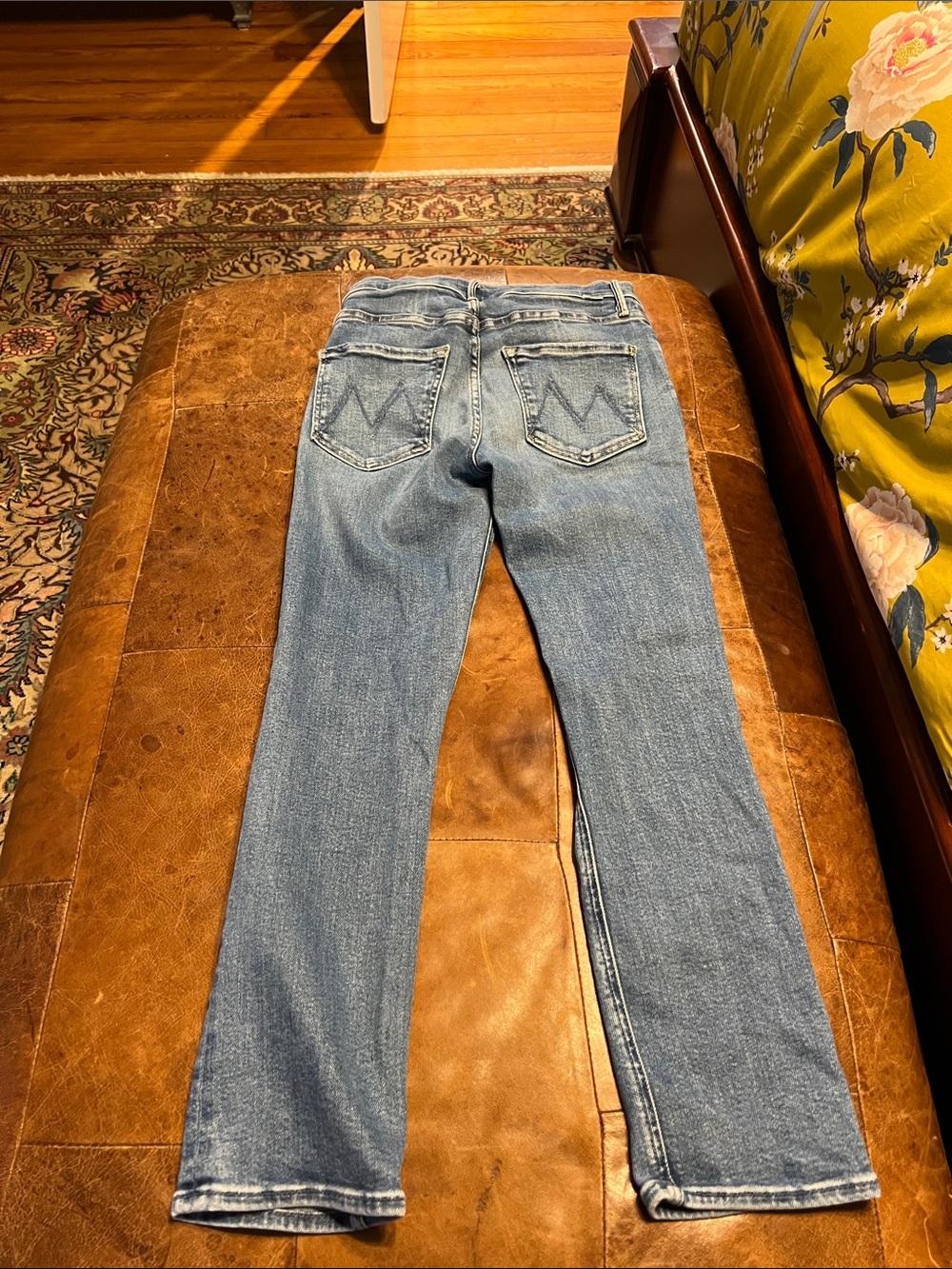 Mother denim mid rise Dazzler crop in Different Strokes - Picture 5 of 6